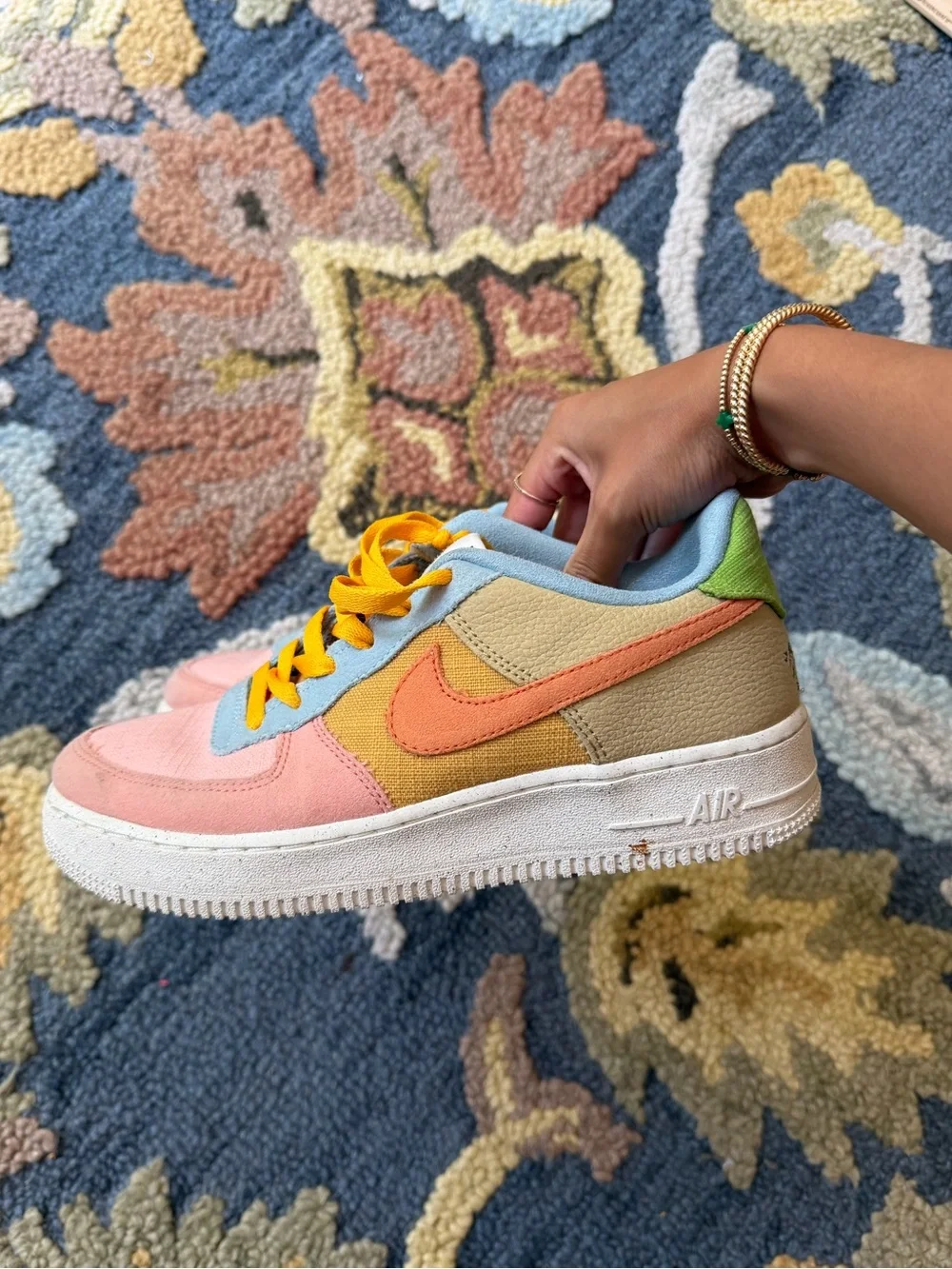 Nike Air Force 1 Low '07 LV8 Next Nature 'Sun Club - Multi' Size 6.5Y 8 Womens